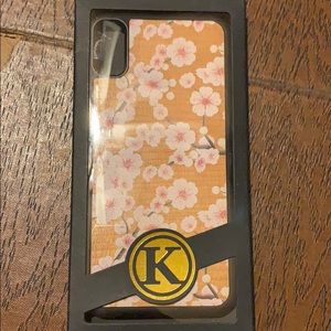 Keyway Designs wood cherry blossom iPhoneX/XS case